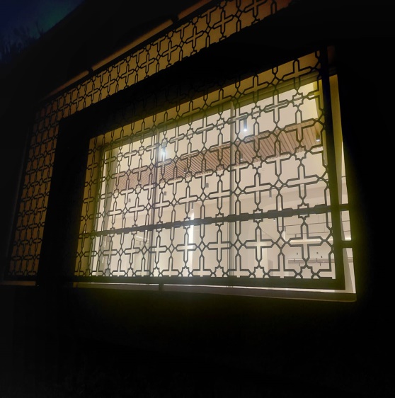 Fenêtre décorée