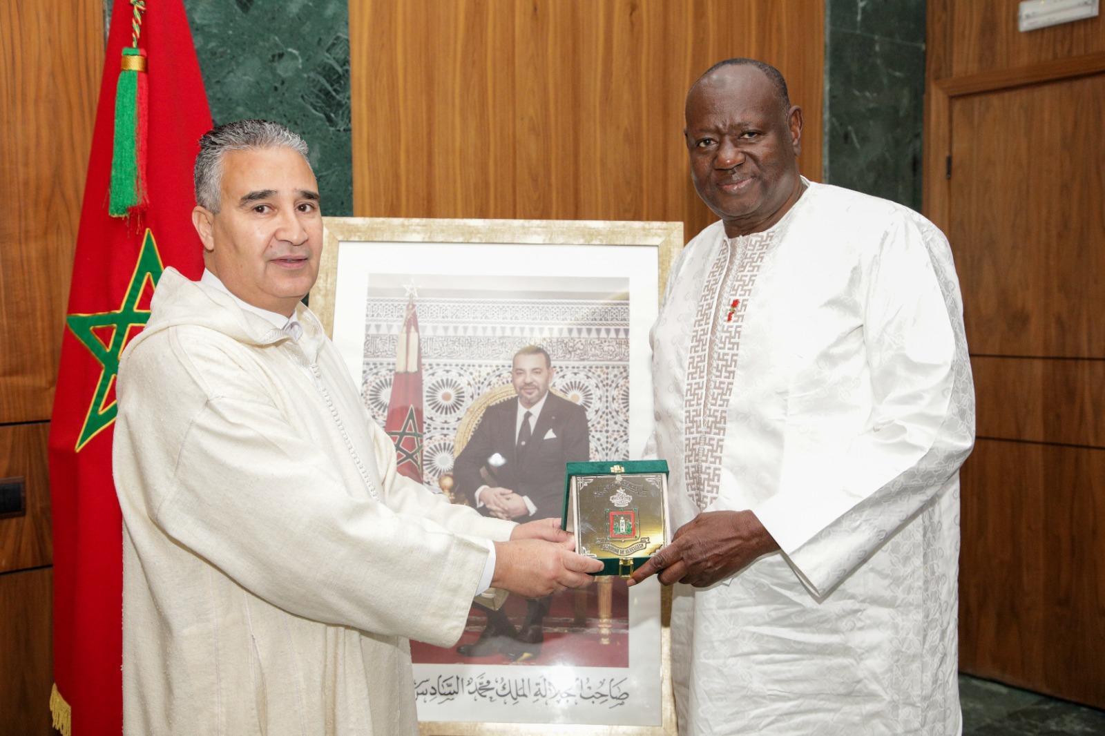 Renforcement de la coopération Sud-Sud : Réception du Maire de Ndioum (Sénégal) à Marrakech
