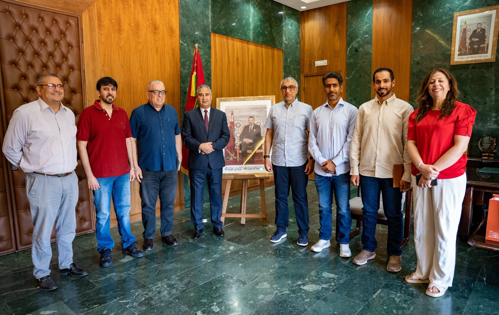 La Commune de Marrakech accueille une délégation de la municipalité d'Al Ain