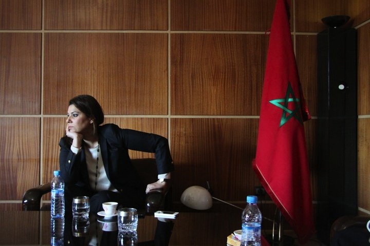 El Mansouri répond aux questions des médias