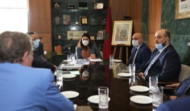 Rencontre avec le Président de la Chambre de Commerce, d'Industrie et des Services de la région de Marrakech-Safi