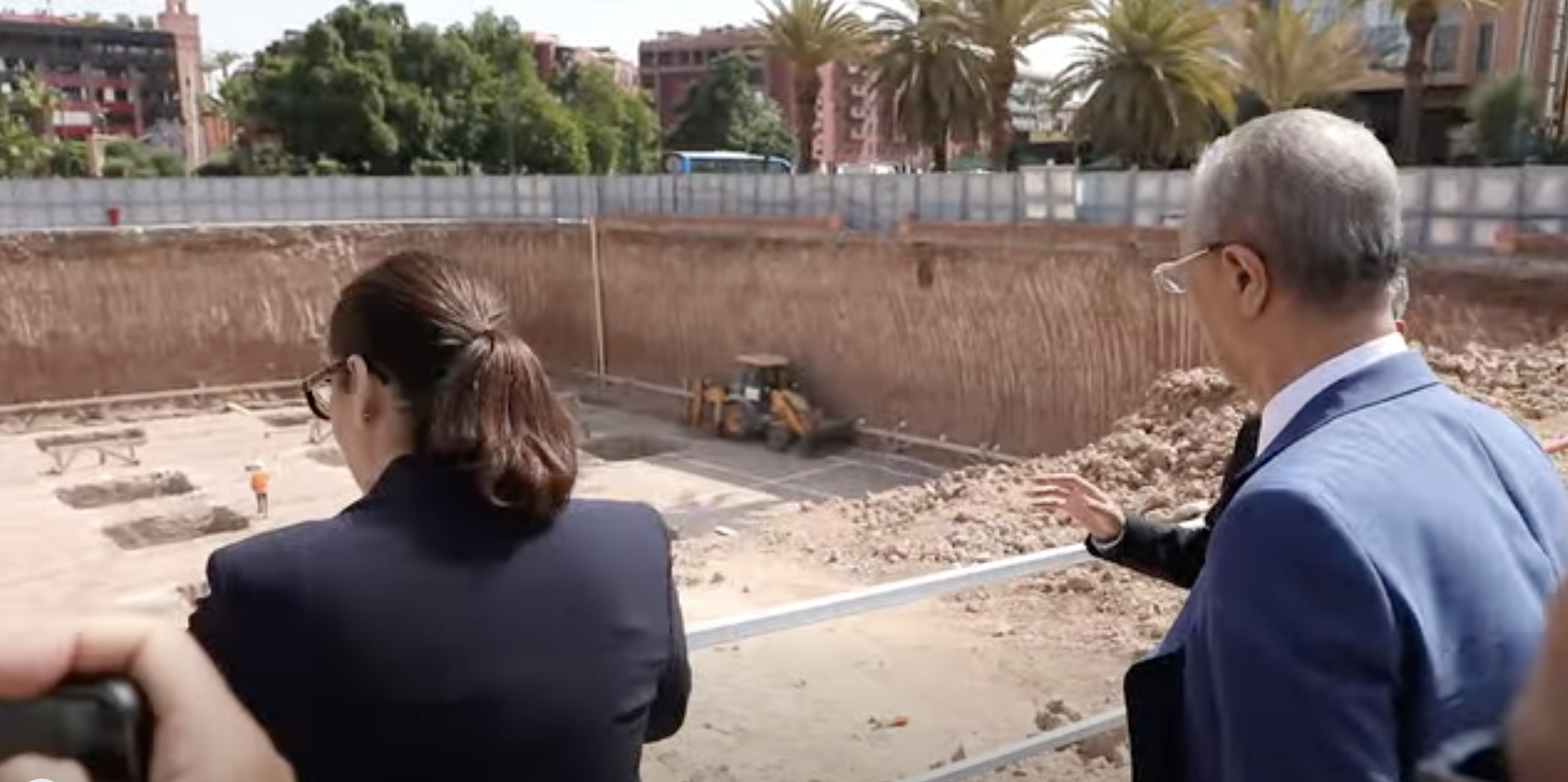 Modernisation urbaine à Marrakech : Suivi du chantier de la Place du 16 Novembre