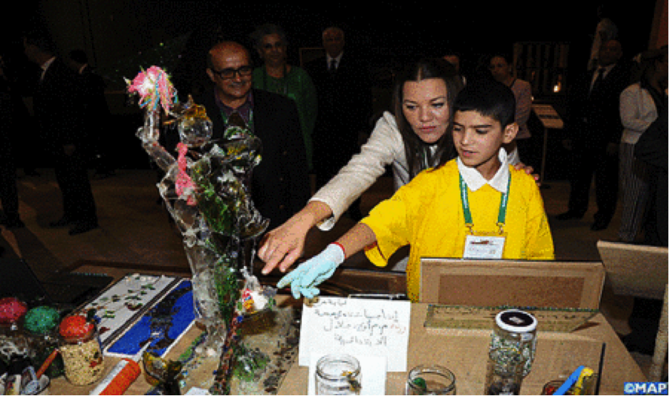 Son Altesse Royale la Princesse Lalla Hasnaa visite l'exposition WEEC-2013