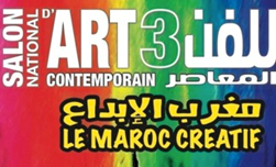 Du 27 décembre 2014 au 4 janvier 2015 : La 3ème édition du Salon National d'Art Contemporain se tient à Marrakech sous le thème 'Le Maroc créatif'