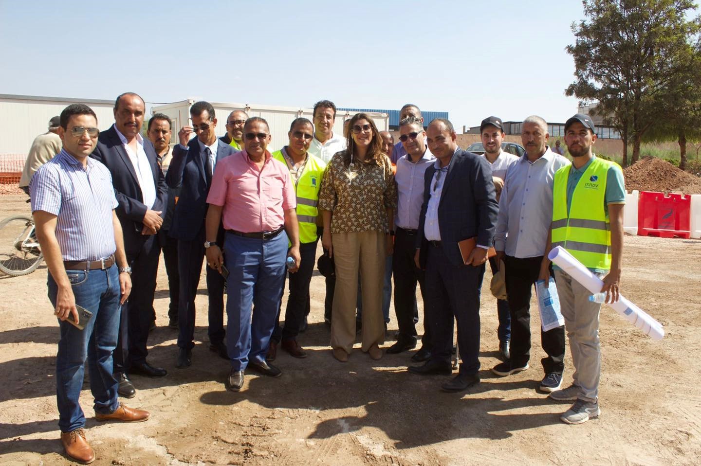 Mme Fatima Ezzahra El Mansouri, Maire de Marrakech a visité un groupe des ateliers structurants de la ville Marrakech.