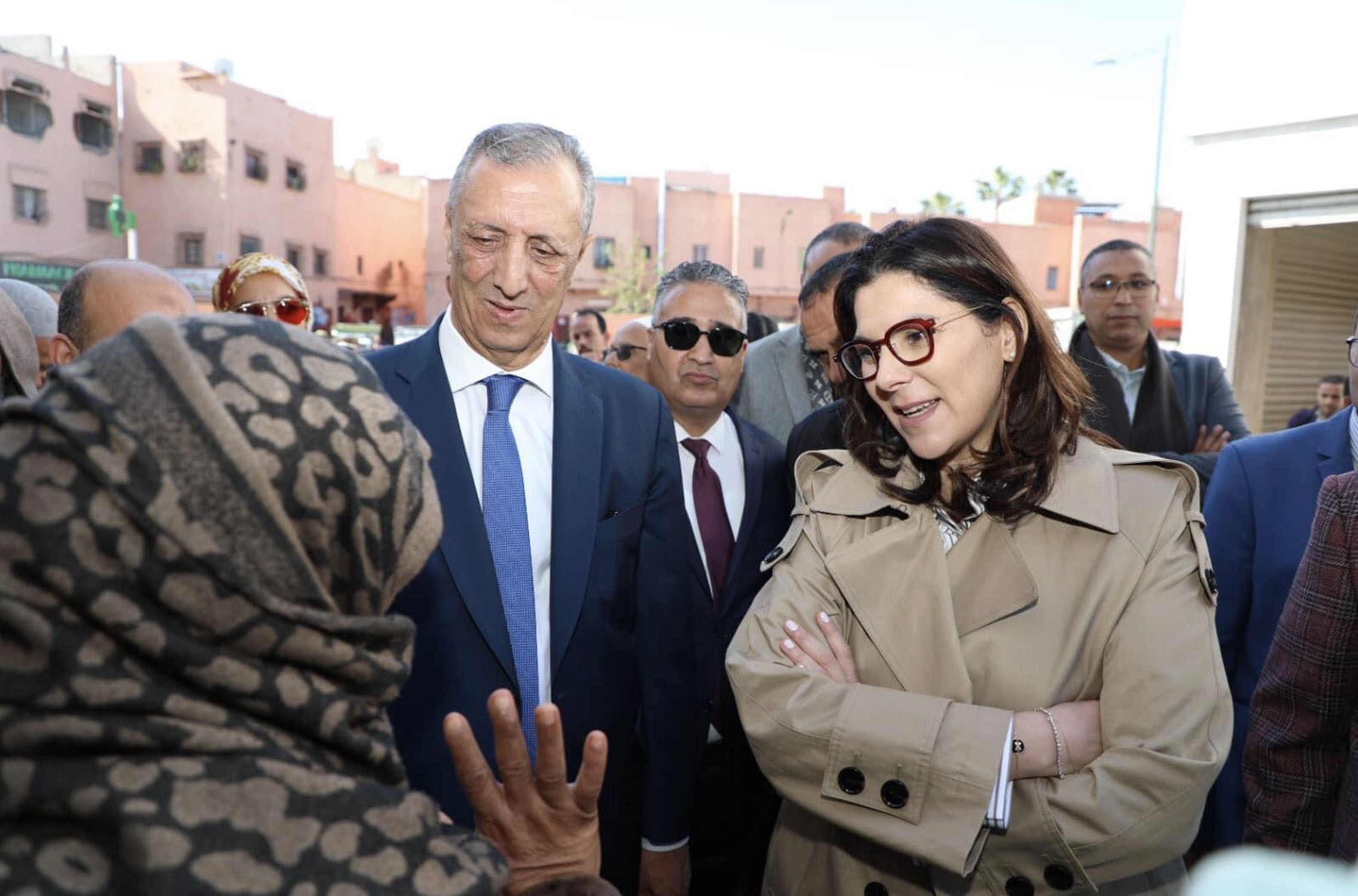 زيارة ميدانية لتتبع أشغال تهيئة سوق الربيع في مراكش